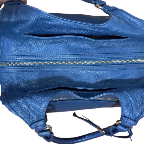 Cole Haan leather shoulder bag blue - Picture 6 of 13